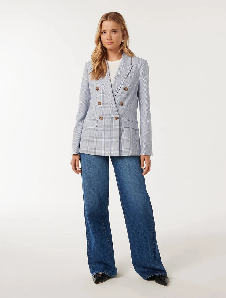 EverNew Ivy Double-Breasted Blazer