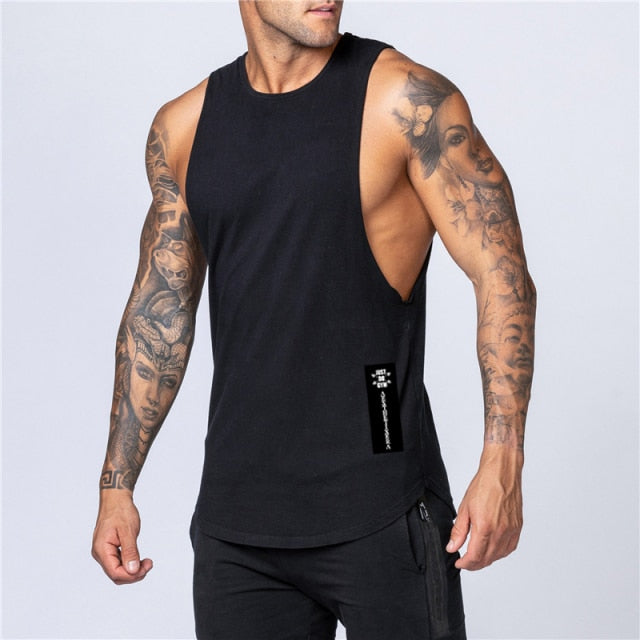 F Sportswear Shirt Stringer Clothing Bodybuilding Singlets Cotton Fitness