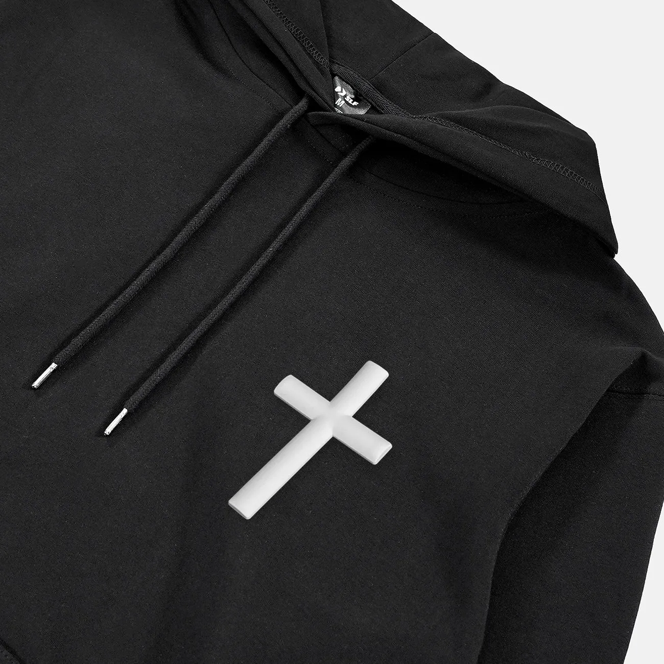 Faith Cross Patch Hoodie