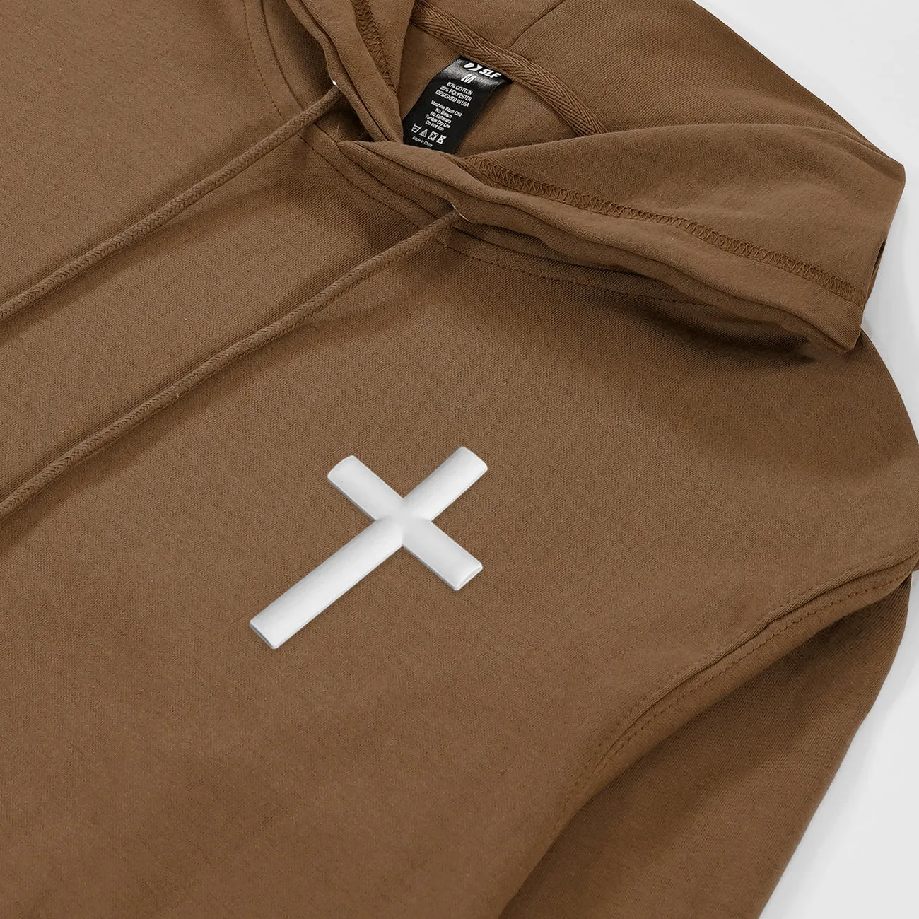 Faith Cross Patch Hoodie