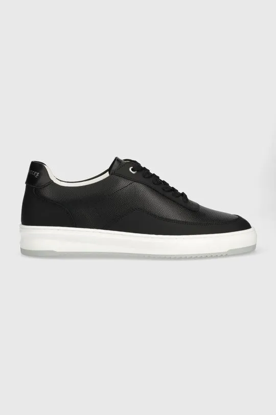 Filling Pieces leather sneakers black color