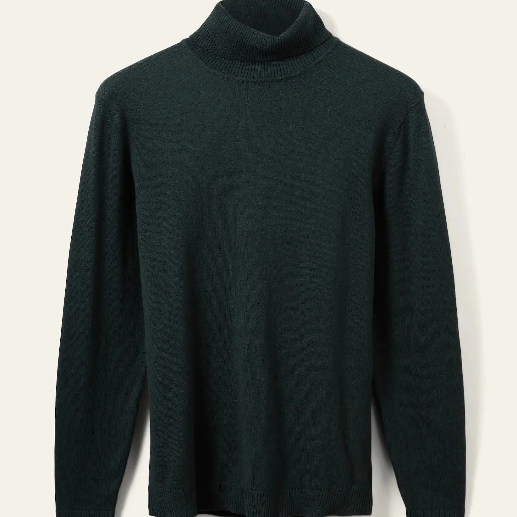 Fine Knitted Turtleneck (Pine)