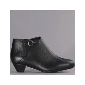 Froggie 12488.084 Ladies Lea Nathan Ankle Boots Black