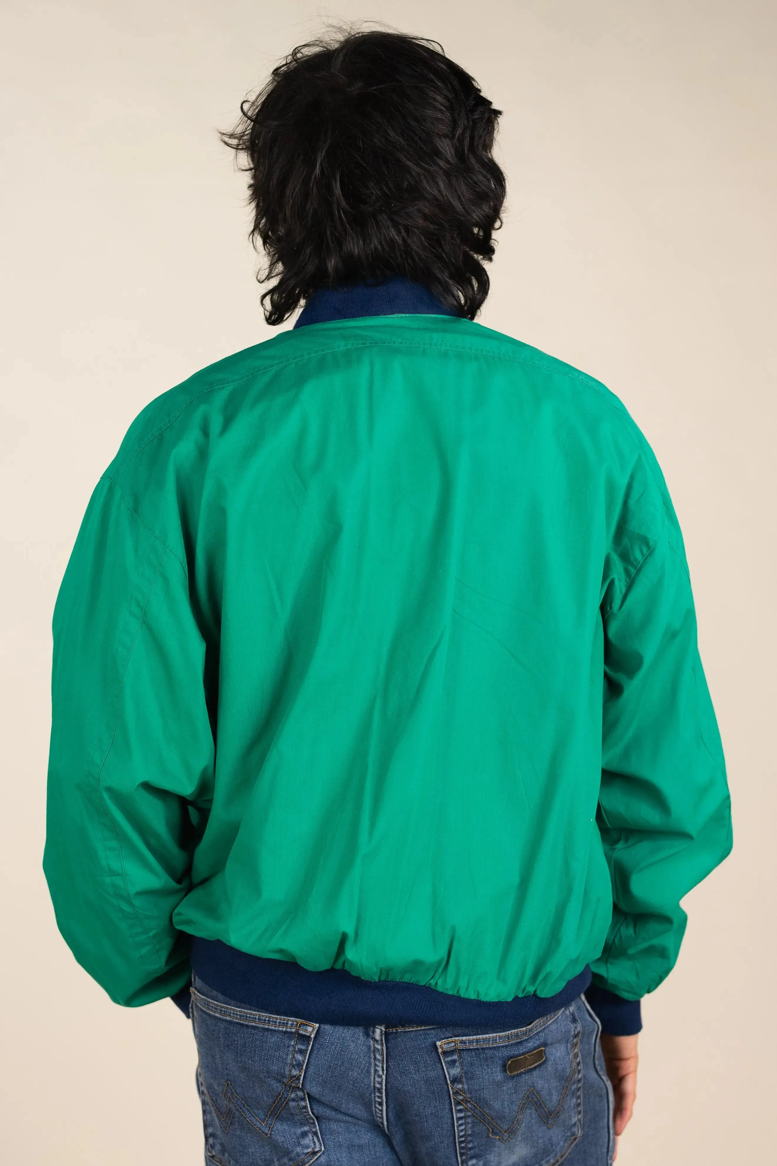 Green Bomber Jacket | ThriftTale