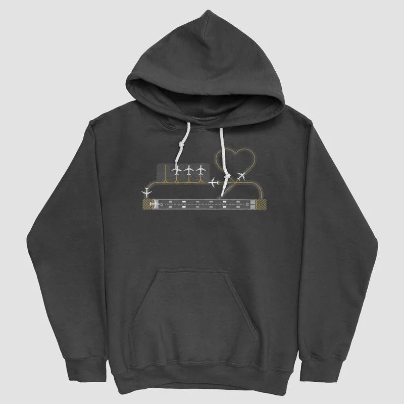 Heart Taxiway - Pullover Hoody