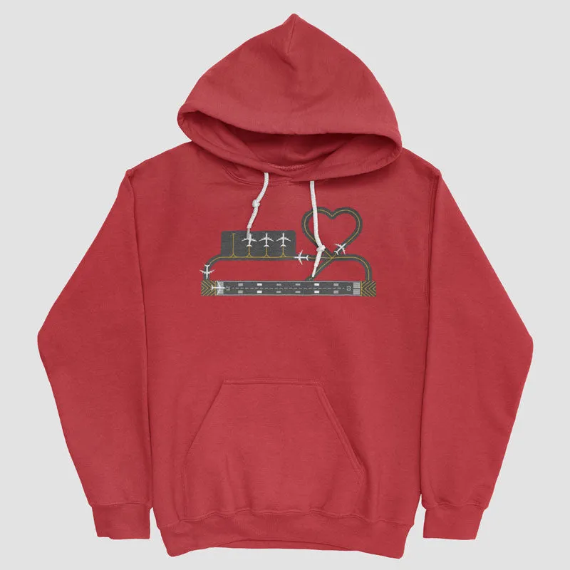 Heart Taxiway - Pullover Hoody