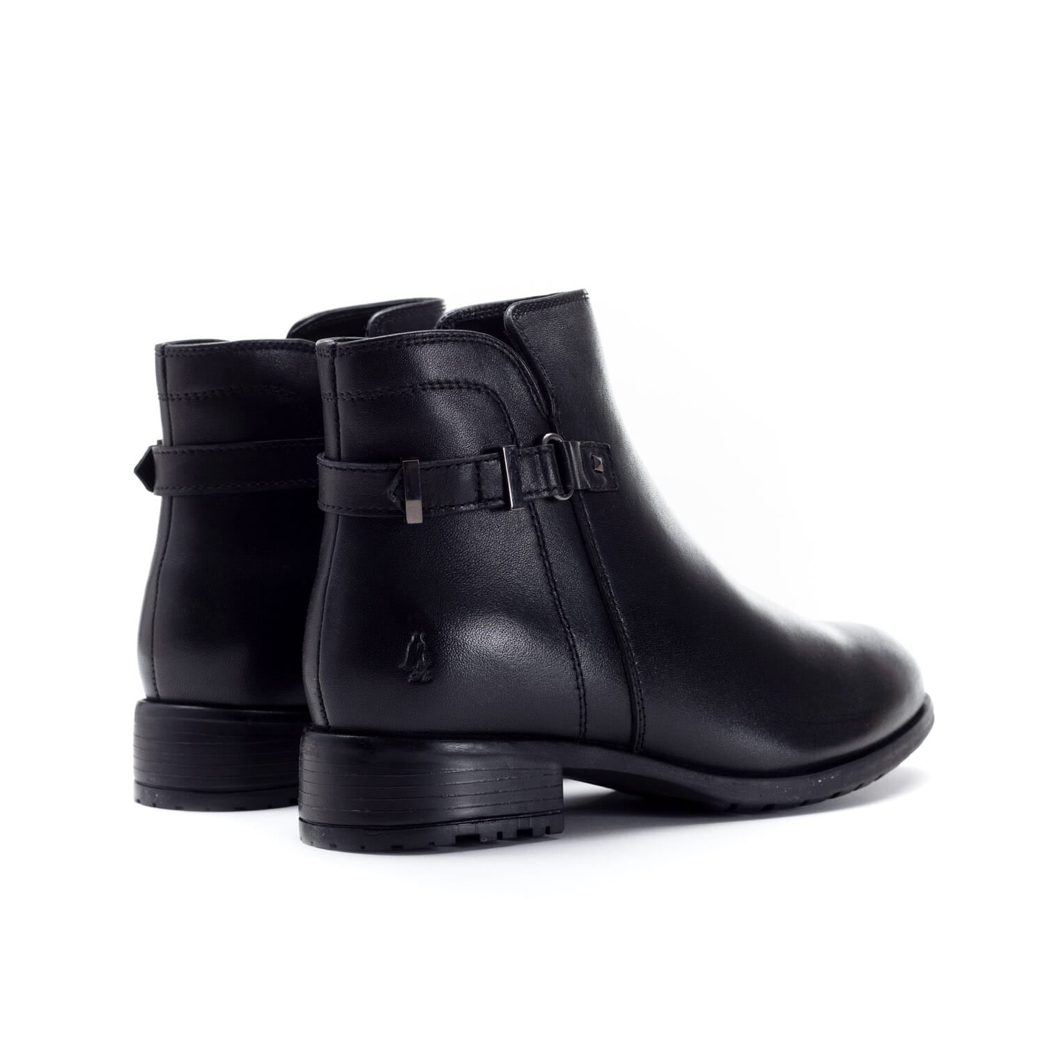 Hush Puppies Hpl01338 Ladies Lucie Crust Boots Black