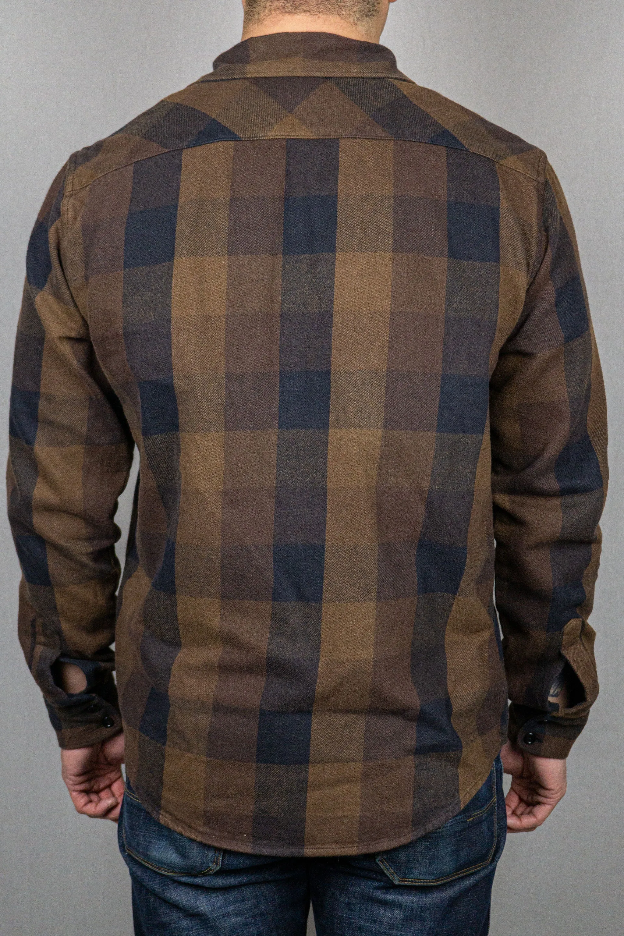 Indigofera Norris - Buffalo Check Brown Black