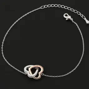 Interlocking Hearts Bracelet