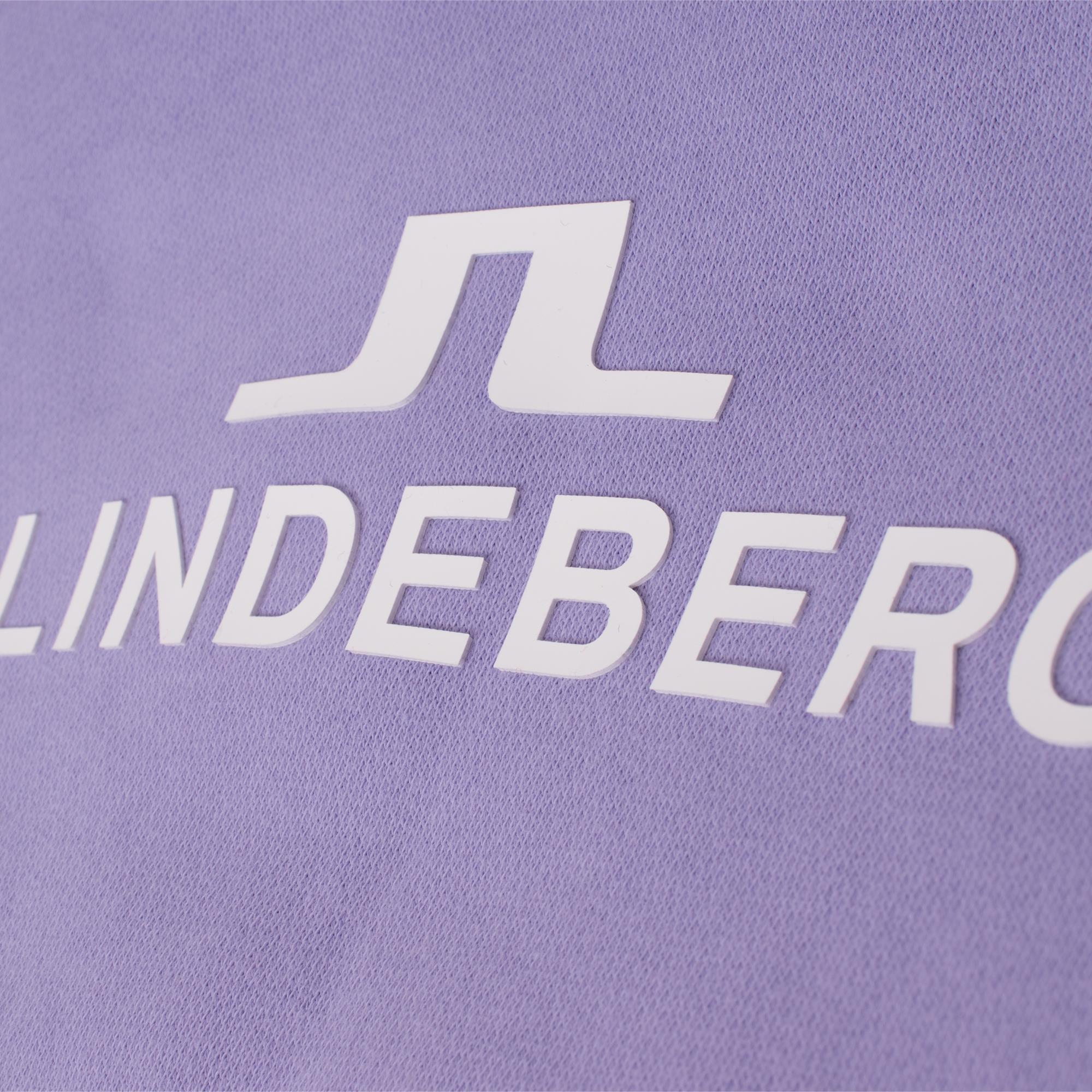 J Lindeberg W Alpha Ladies Hoodie Sweet Lavender