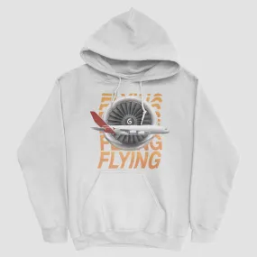 Jet Engine Side Plane - Pullover Hoody