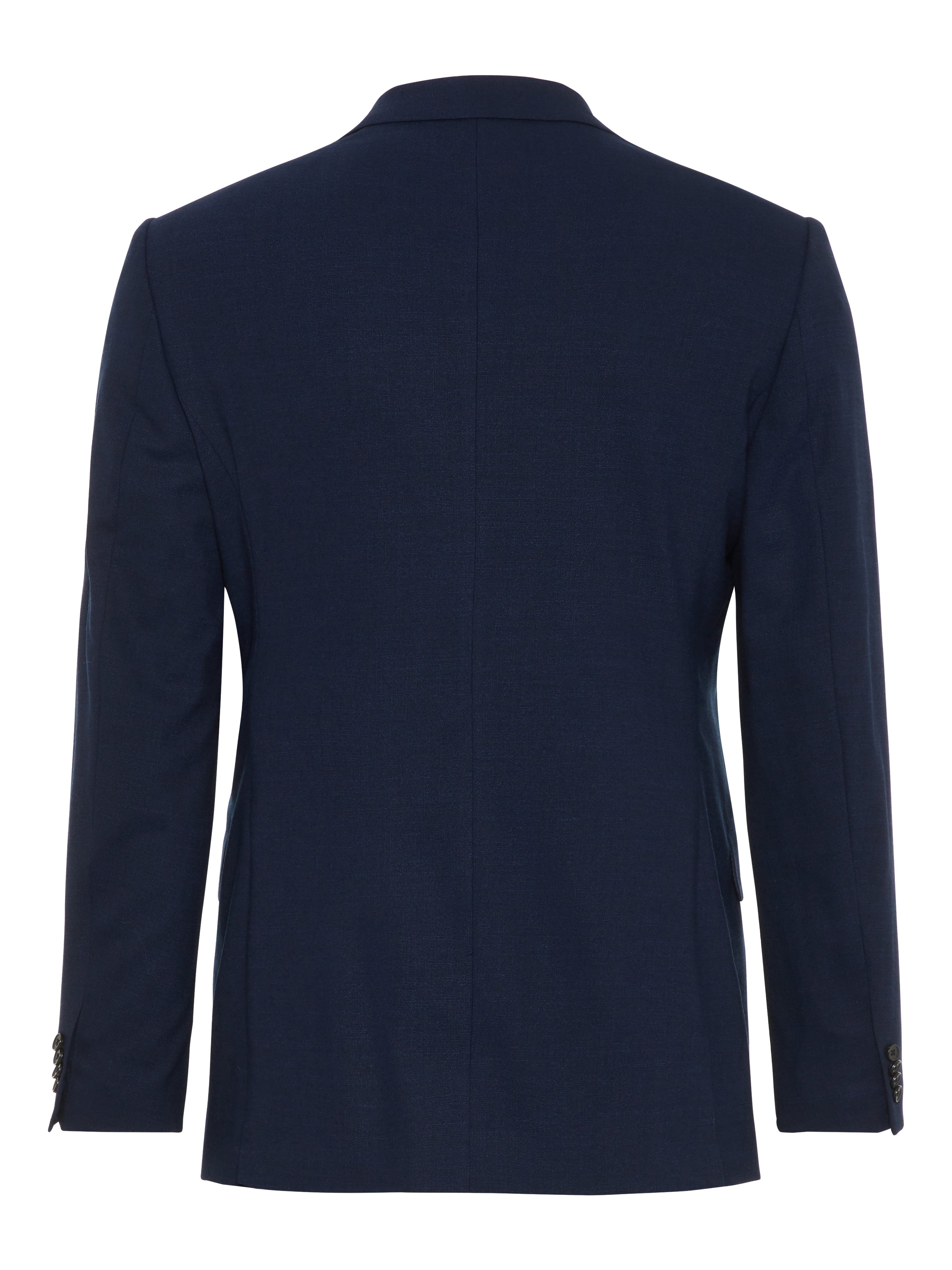 J.Lindeberg Mens Donnie Texture 2-Tone Blazer - JL NAVY