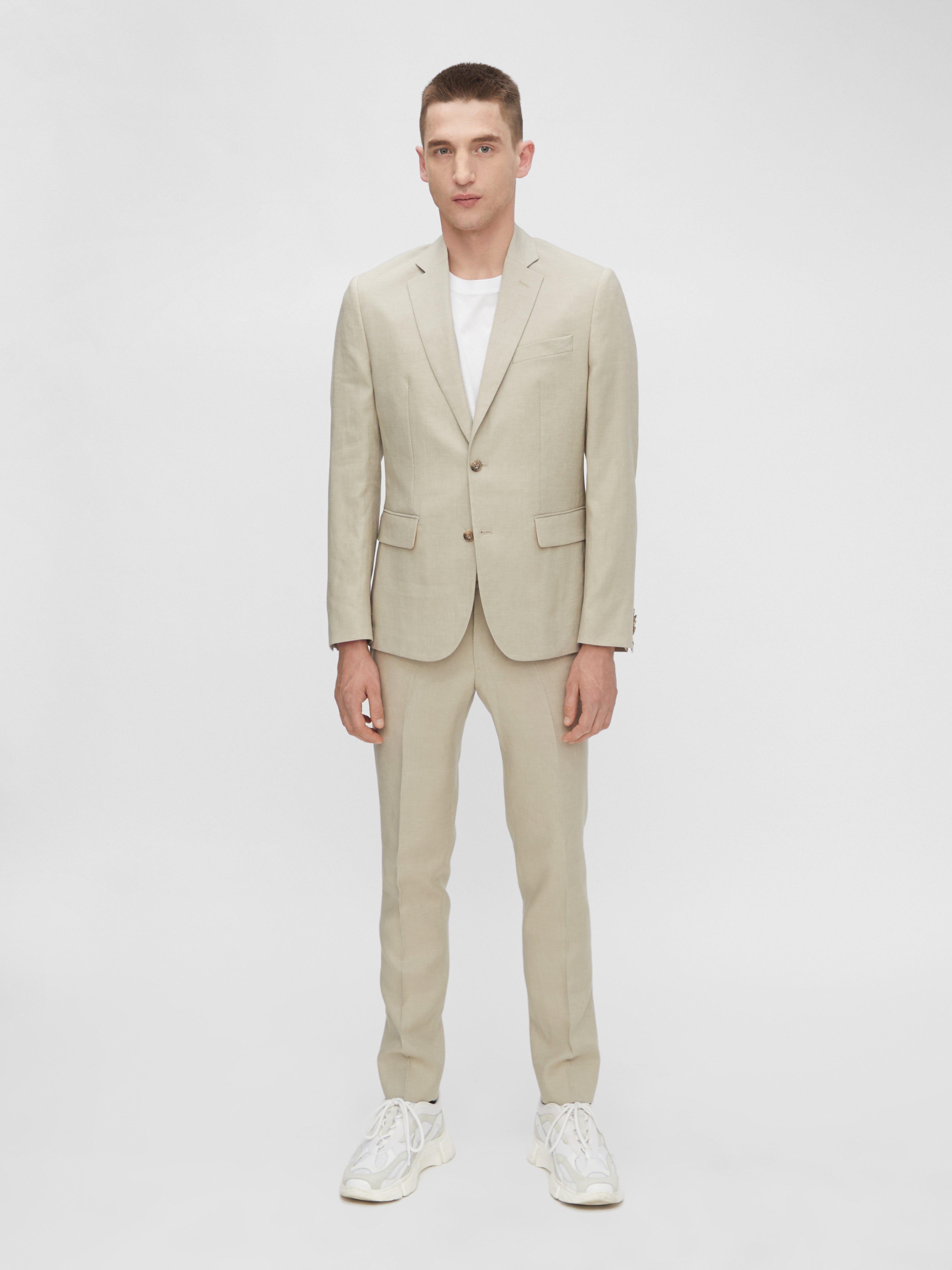 J.Lindeberg Mens Hopper Soft Tech Linen Blazer - SHEPPARD