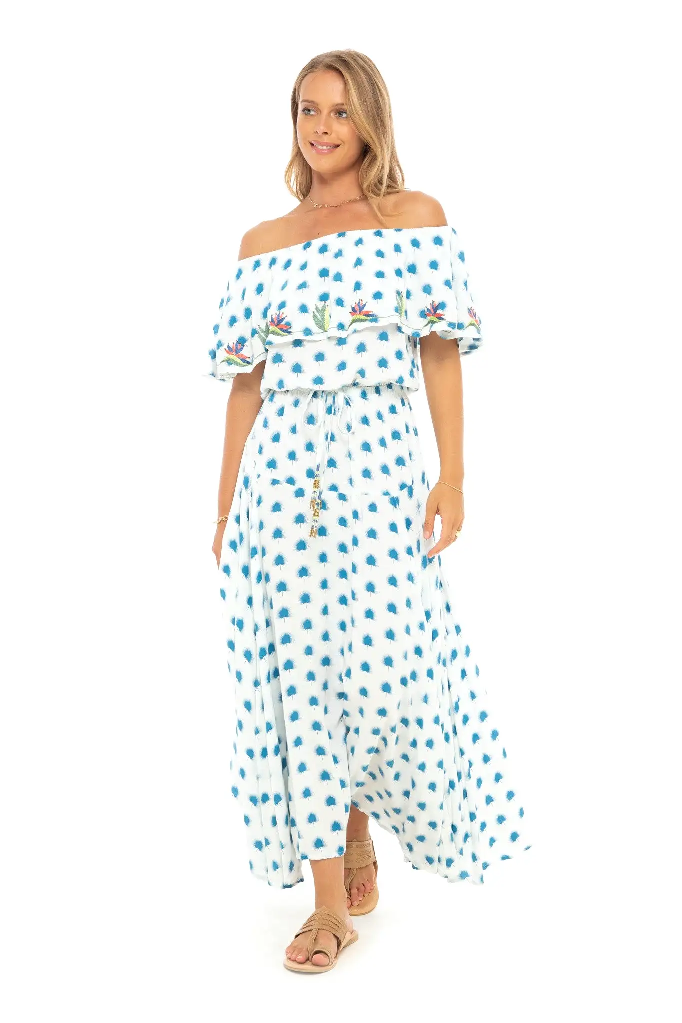 Kalapa Off Shoulder Long Dress