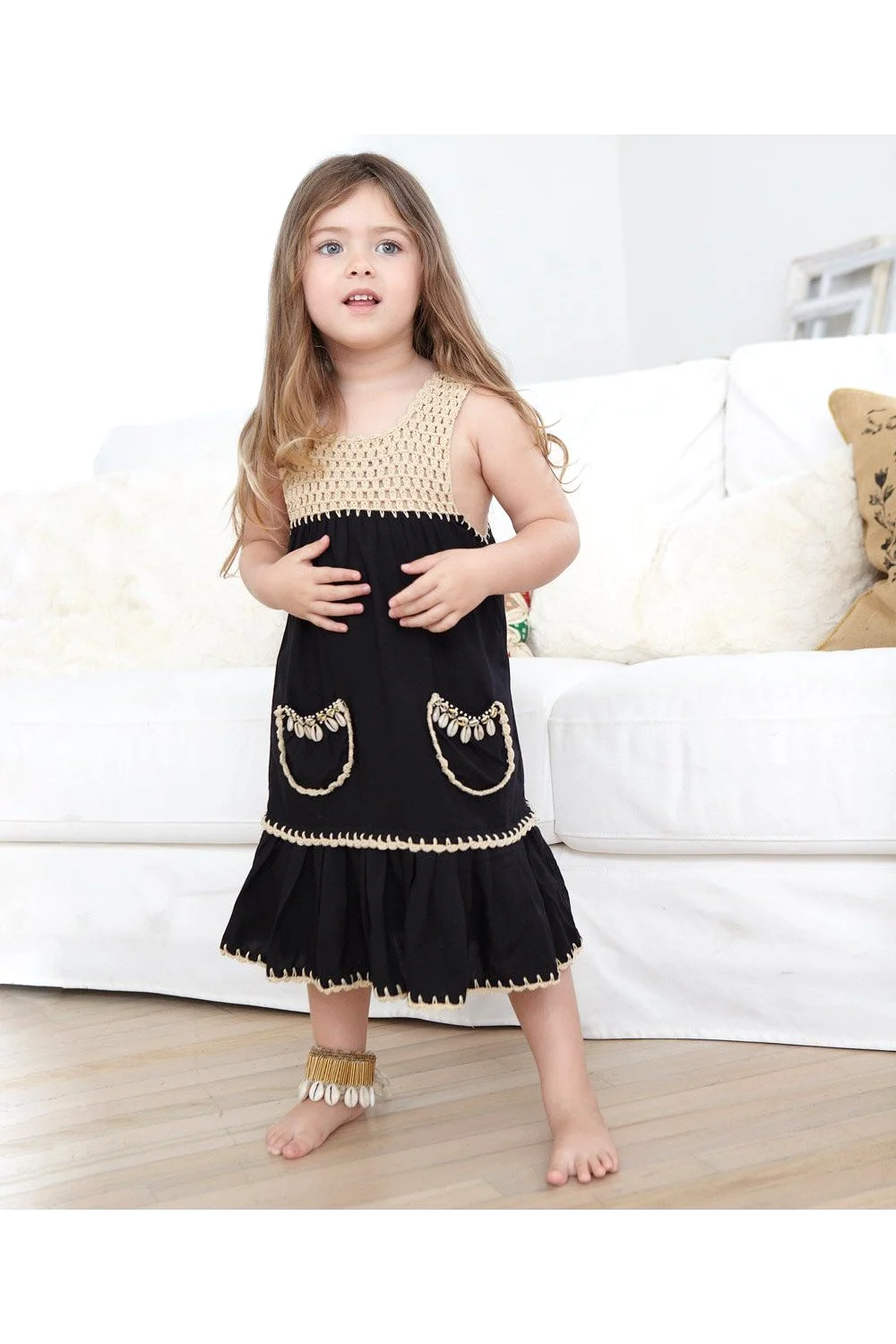 Kids Neutral Shell Dress