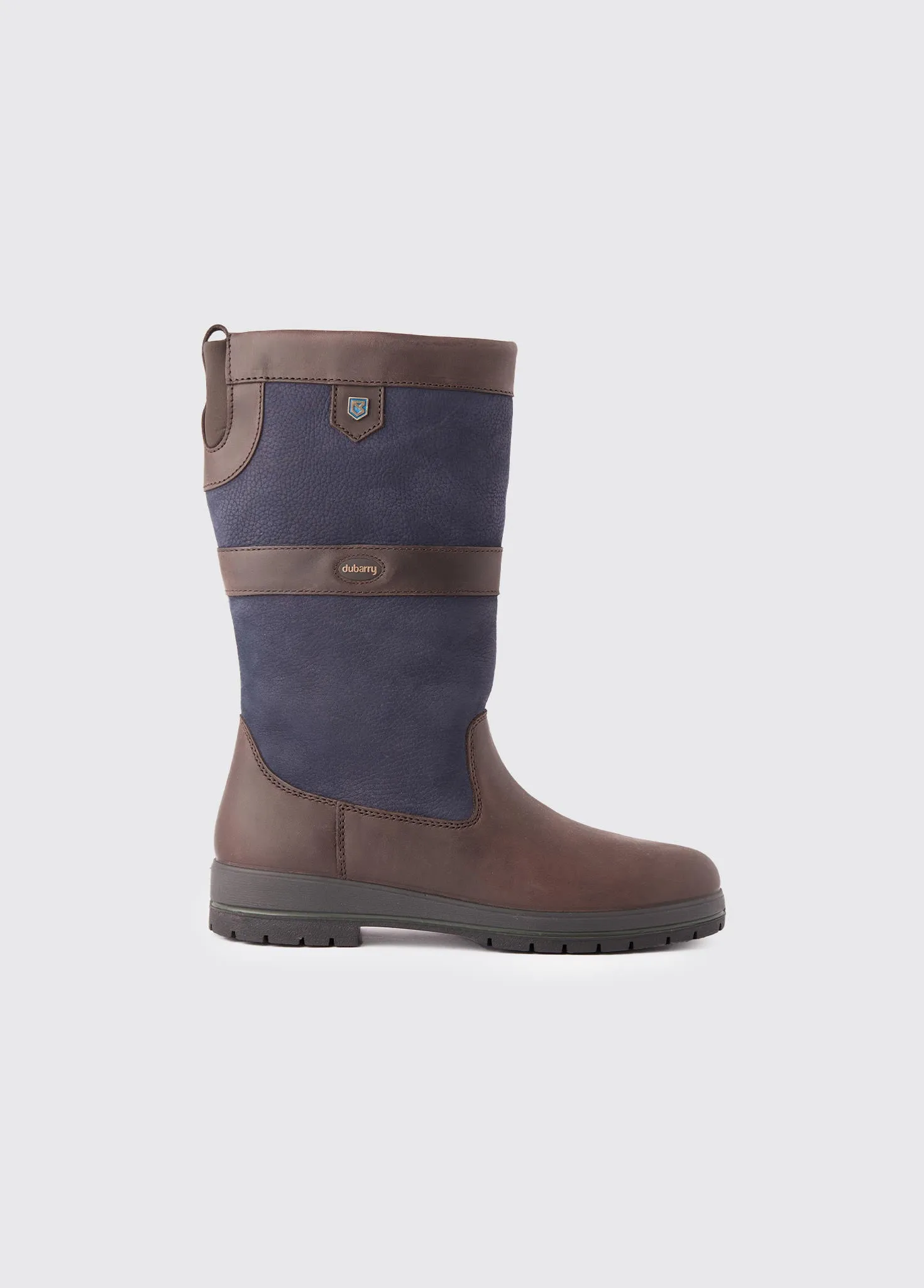 Kildare Mens Country Boot - Navy/Brown