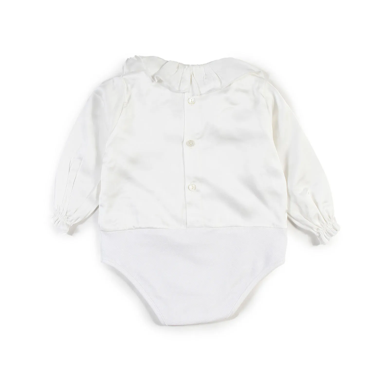 La Stupenderia White La Stupenderia Bodysuit For Baby Girls