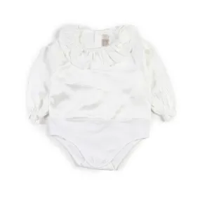 La Stupenderia White La Stupenderia Bodysuit For Baby Girls