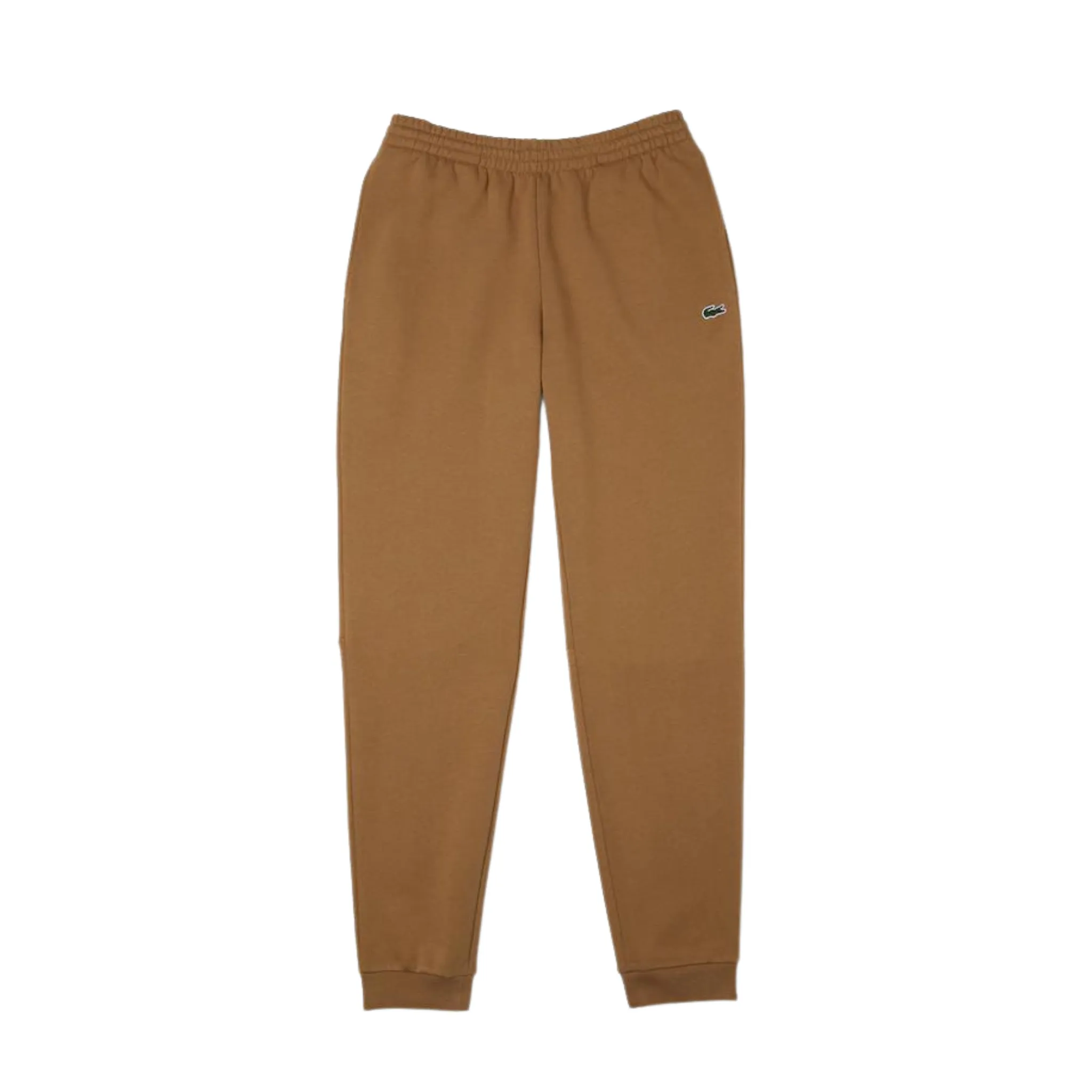 Lacoste Tapered Fit Fleece Trackpants (Brown)