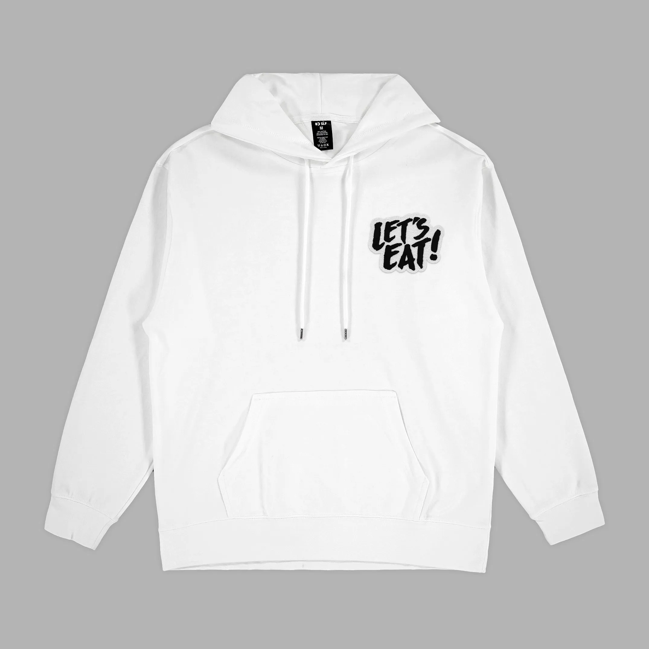 Let's Eat Patch Hoodie