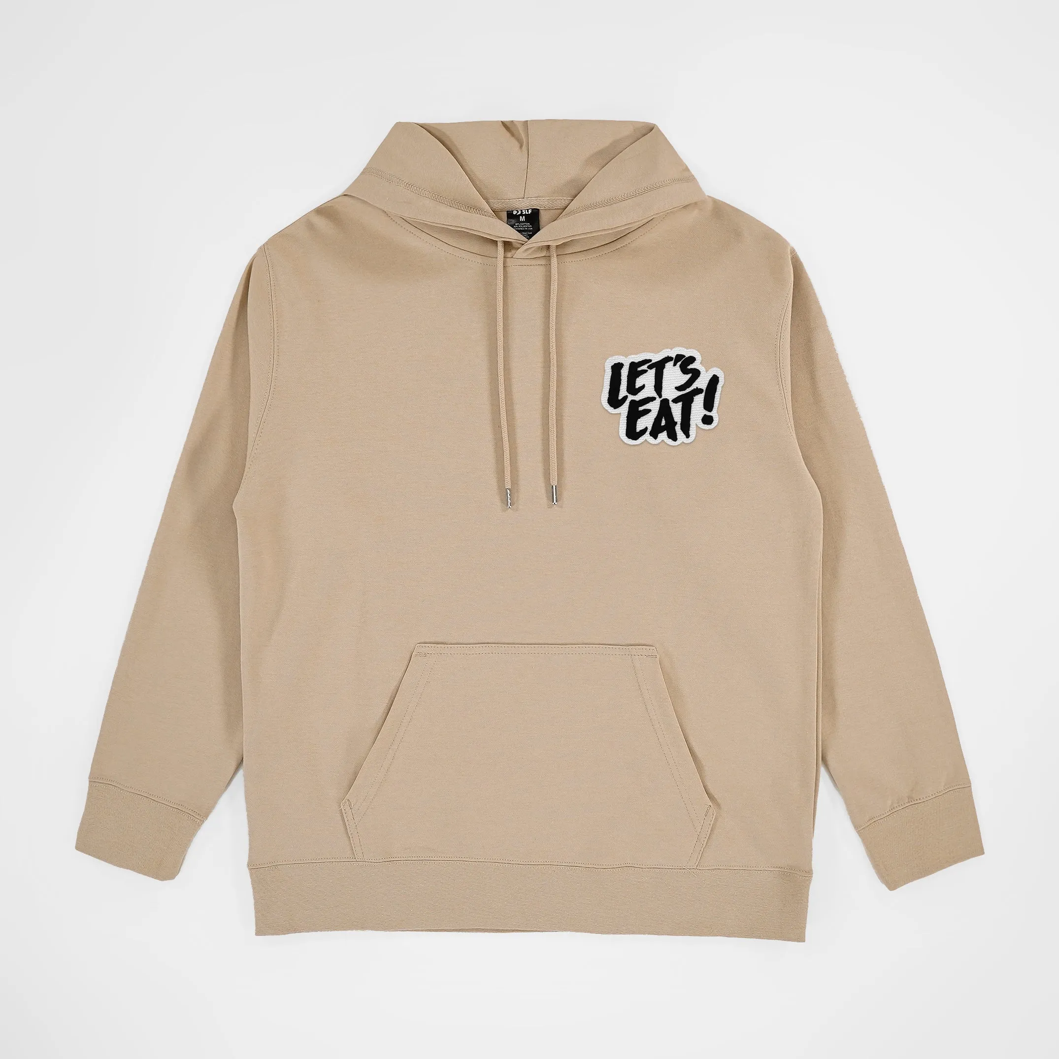 Let's Eat Patch Hoodie