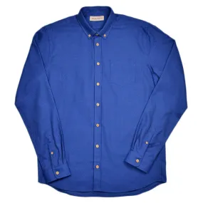 Libertine-Libertine - Hunter Shirt Broken - Surf The Web (Royal Blue)