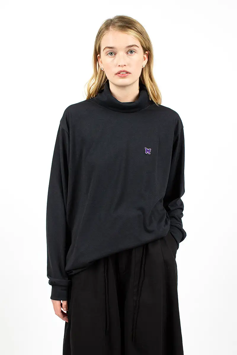 L/S Turtleneck Tee Black