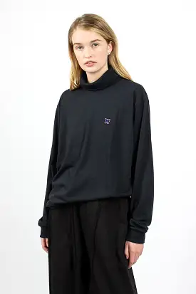 L/S Turtleneck Tee Black