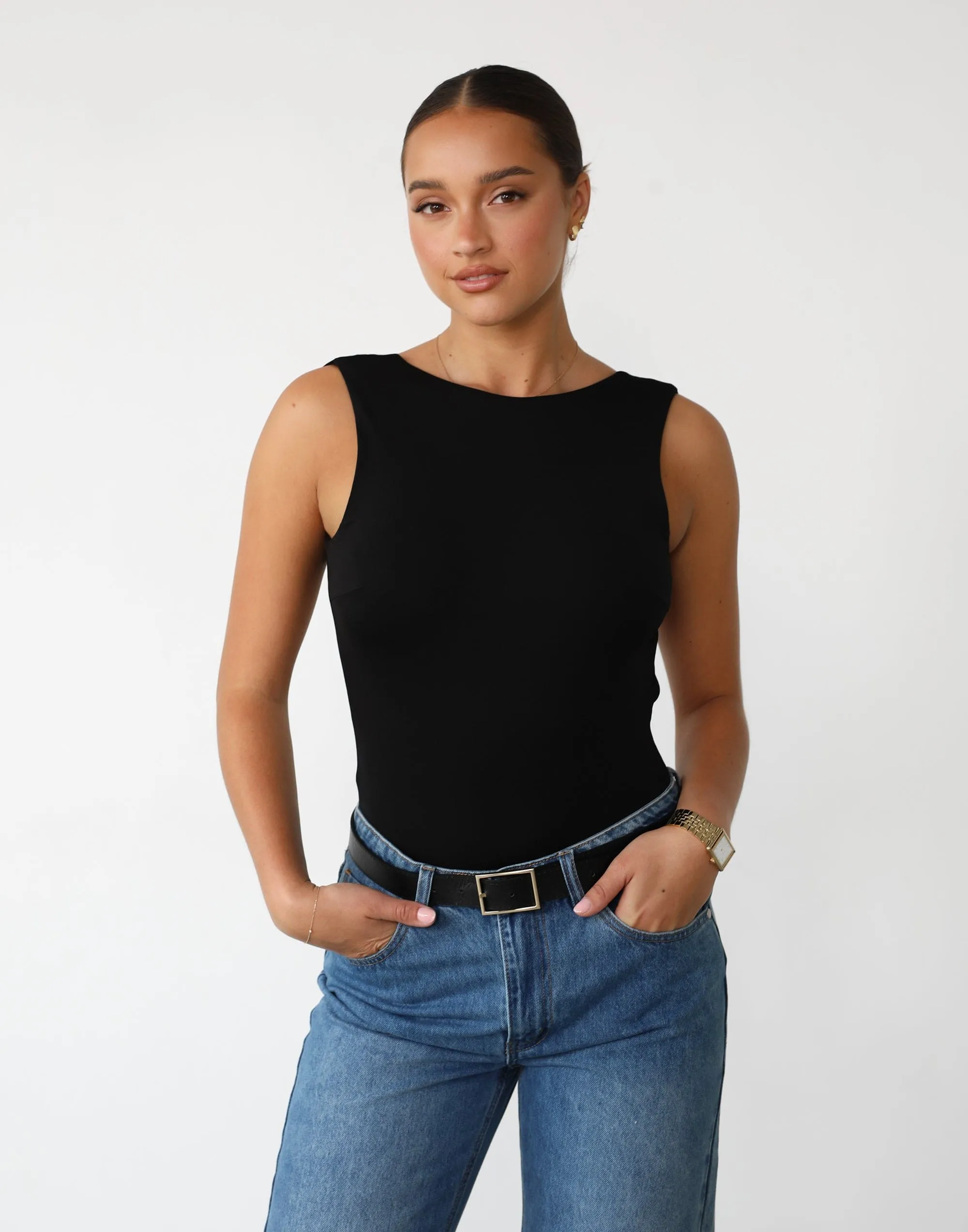 Luna Bodysuit (Black)