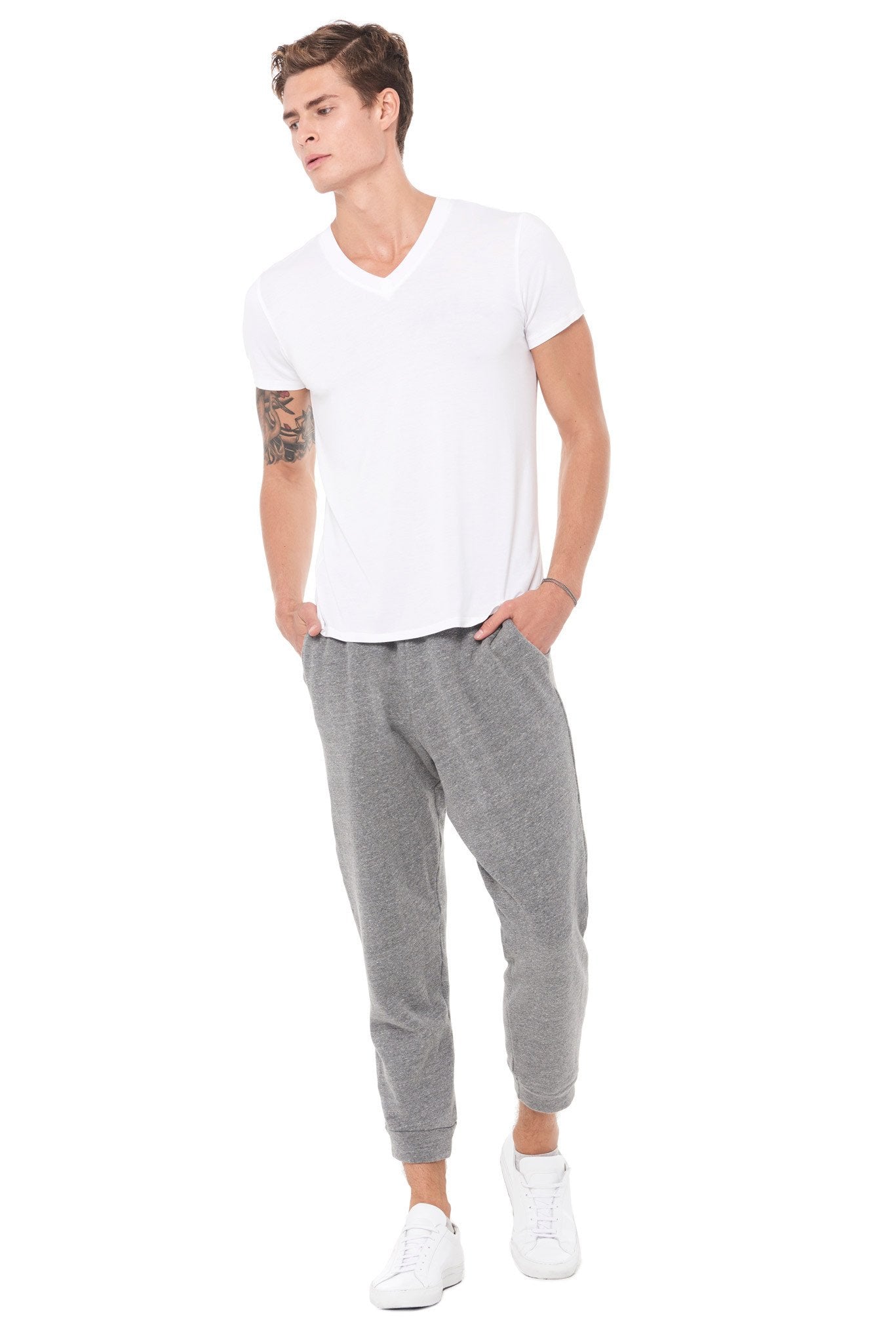 Men's Back Zip French Terry Sweatpant