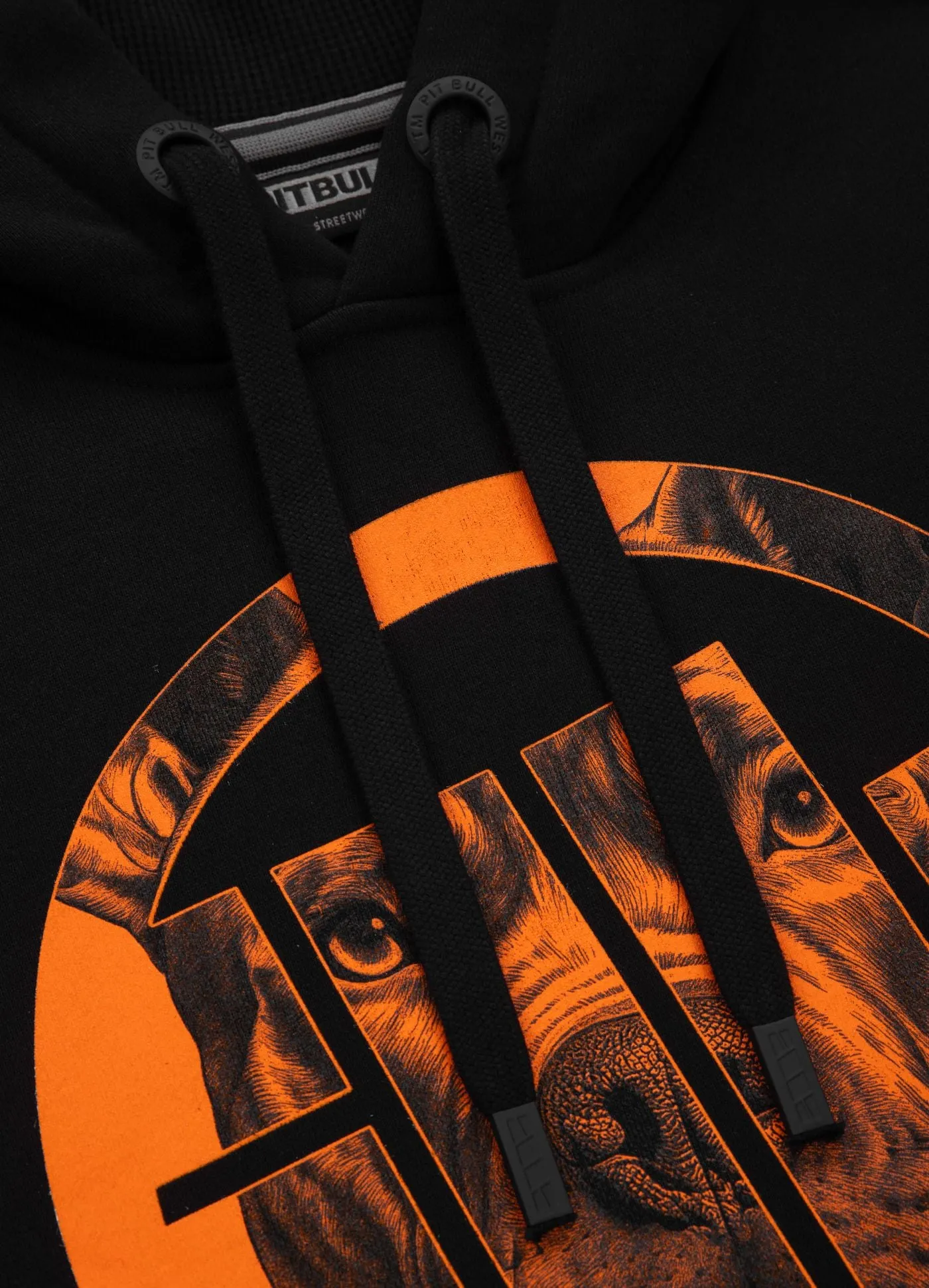 Men's Hoodie Orange Dog 24