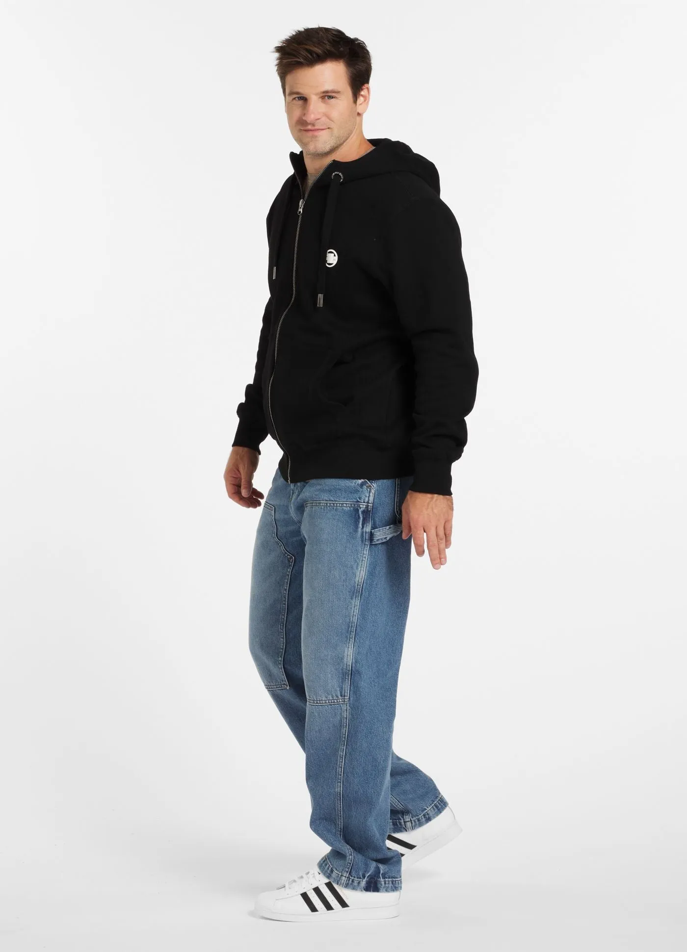 Men's Zip-up hoodie Small Logo