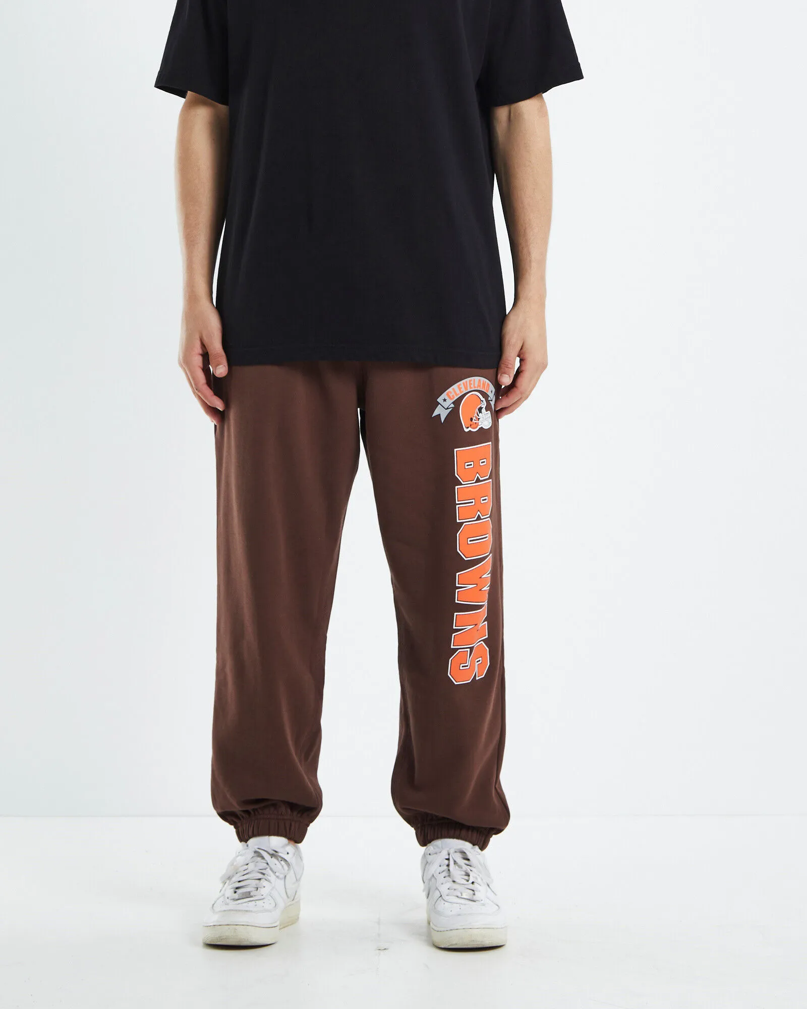 Mitchell & Ness Cleveland Browns Trackpants Brown