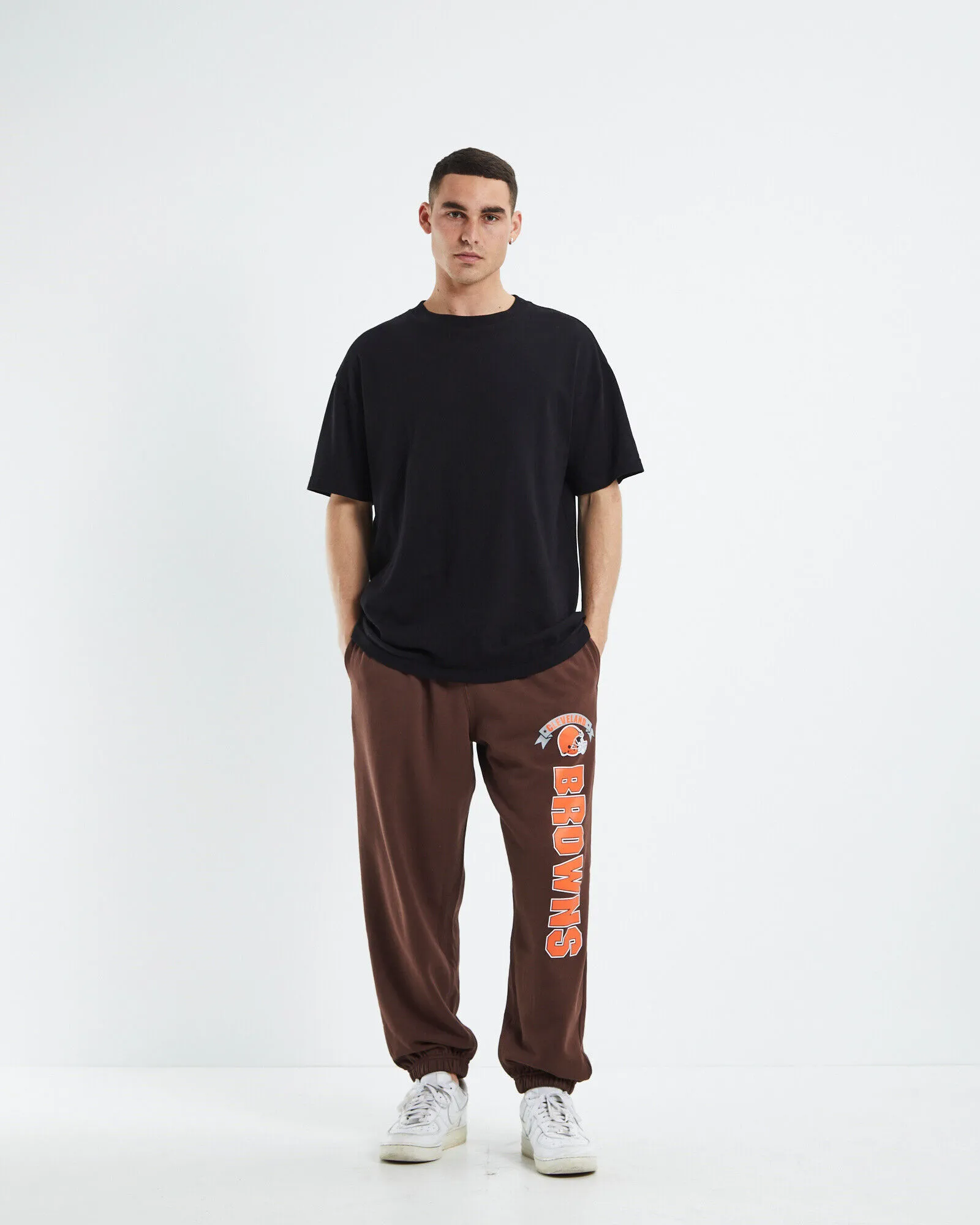 Mitchell & Ness Cleveland Browns Trackpants Brown