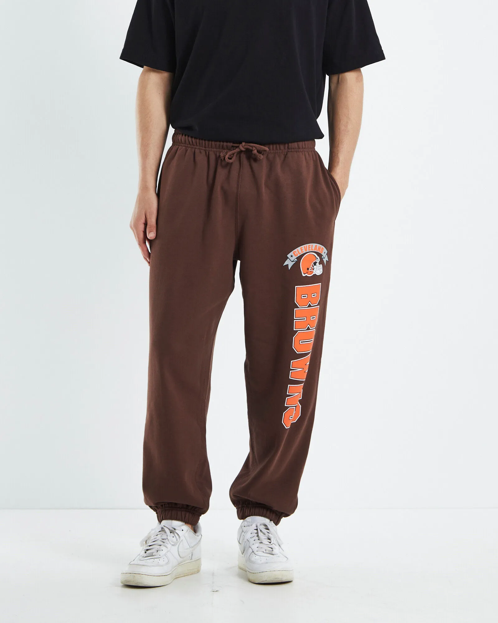 Mitchell & Ness Cleveland Browns Trackpants Brown