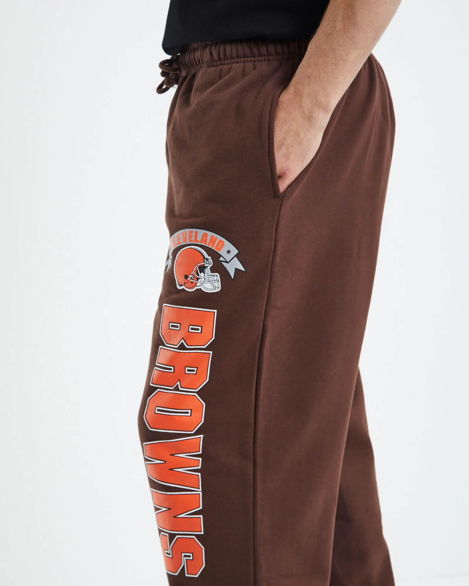 Mitchell & Ness Cleveland Browns Trackpants Brown