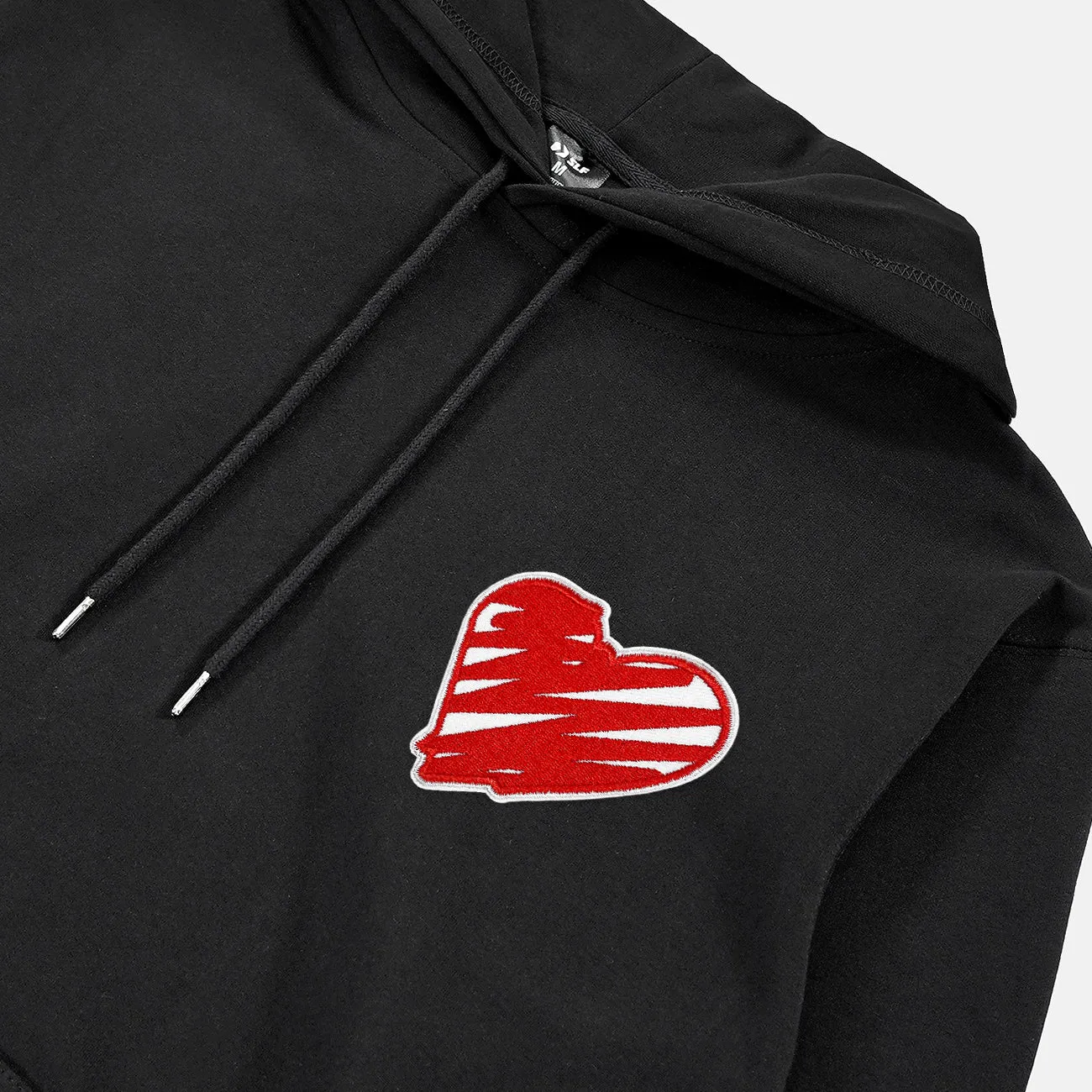 Momma Heart Patch Hoodie