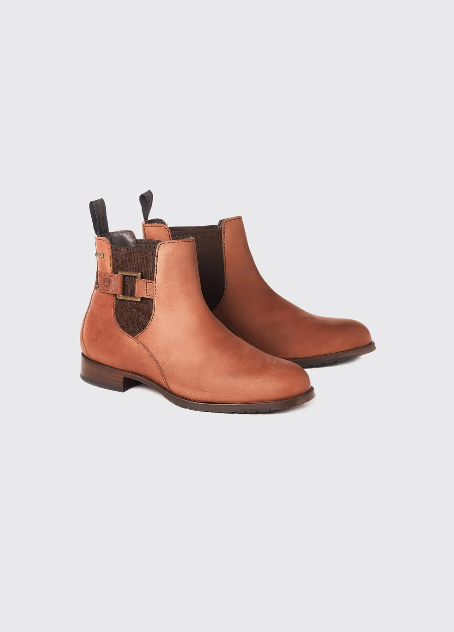 Monaghan Ladies Leather Soled Boot - Chestnut