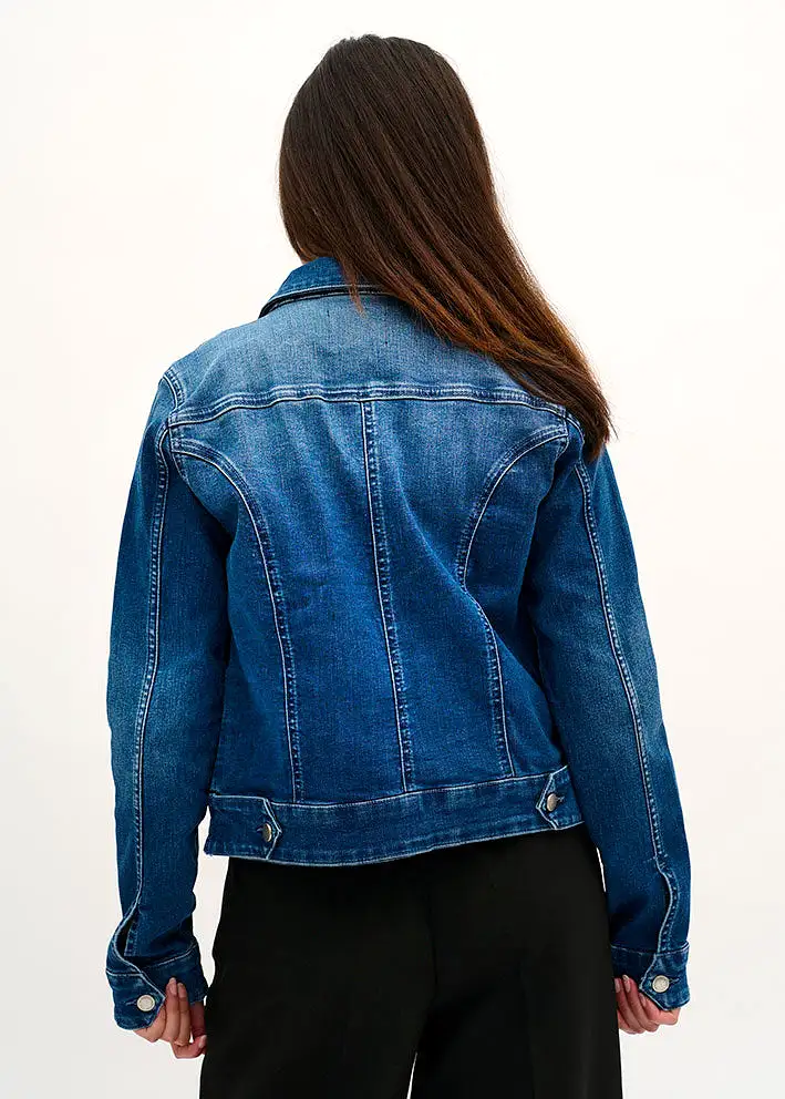 My Essential Wardrobe The Denim Jacket - Medium Blue Wash