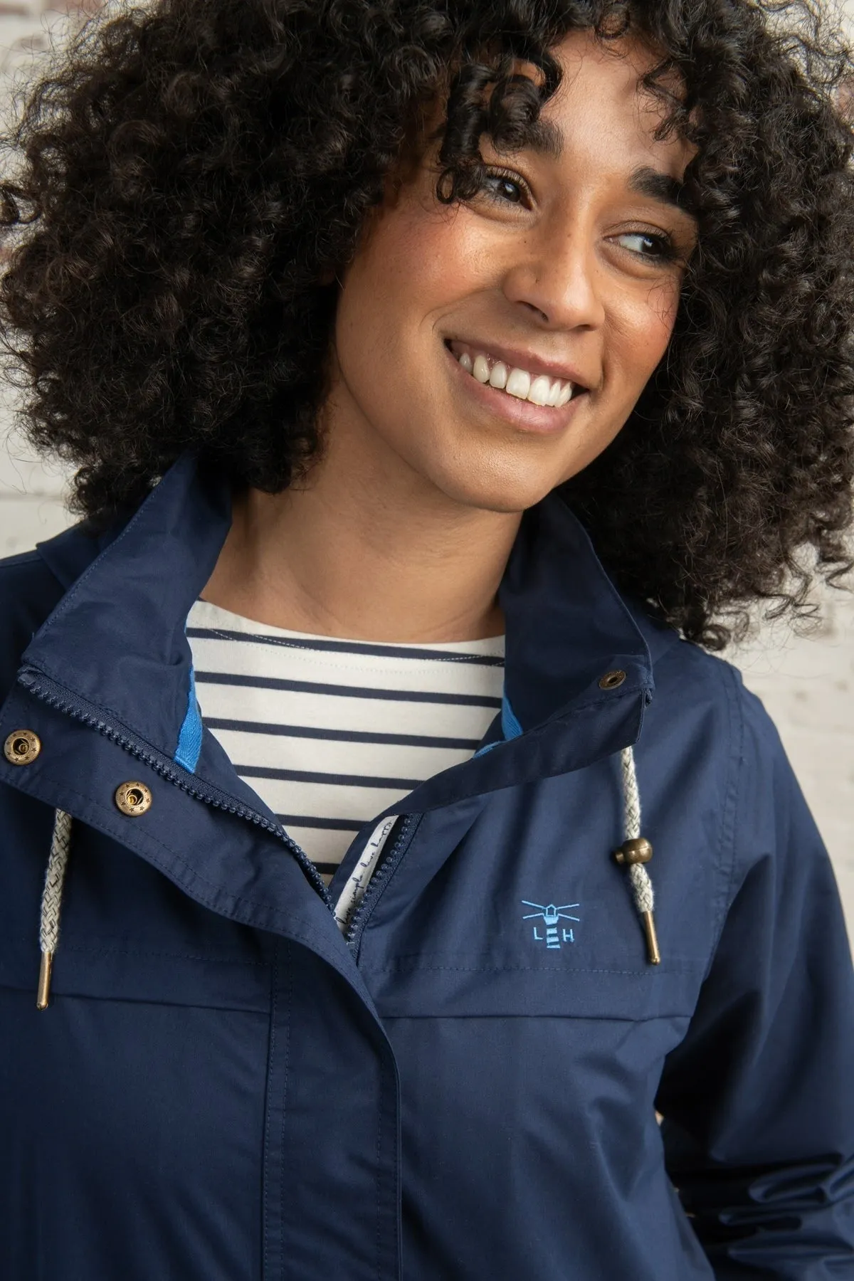 Navy Beachcomber Coat