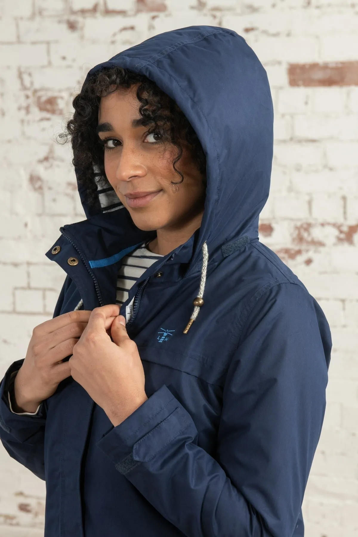 Navy Beachcomber Coat