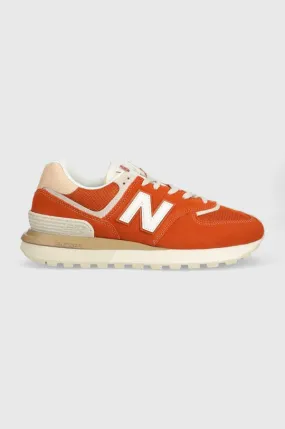 New Balance sneakers 574 orange color