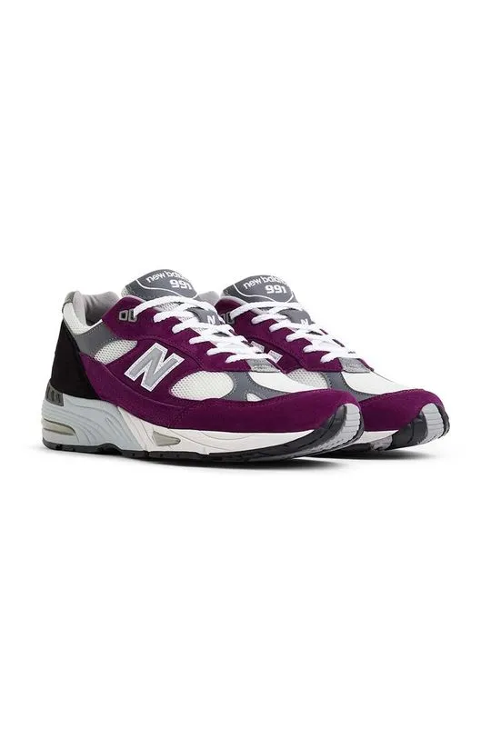 New Balance sneakers M991PUK Made in UK violet color