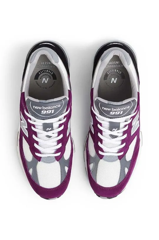 New Balance sneakers M991PUK Made in UK violet color