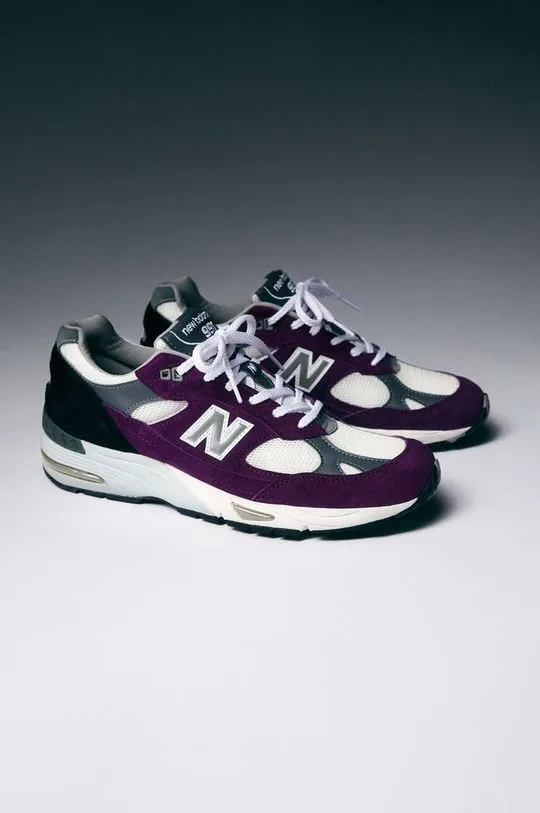 New Balance sneakers M991PUK Made in UK violet color