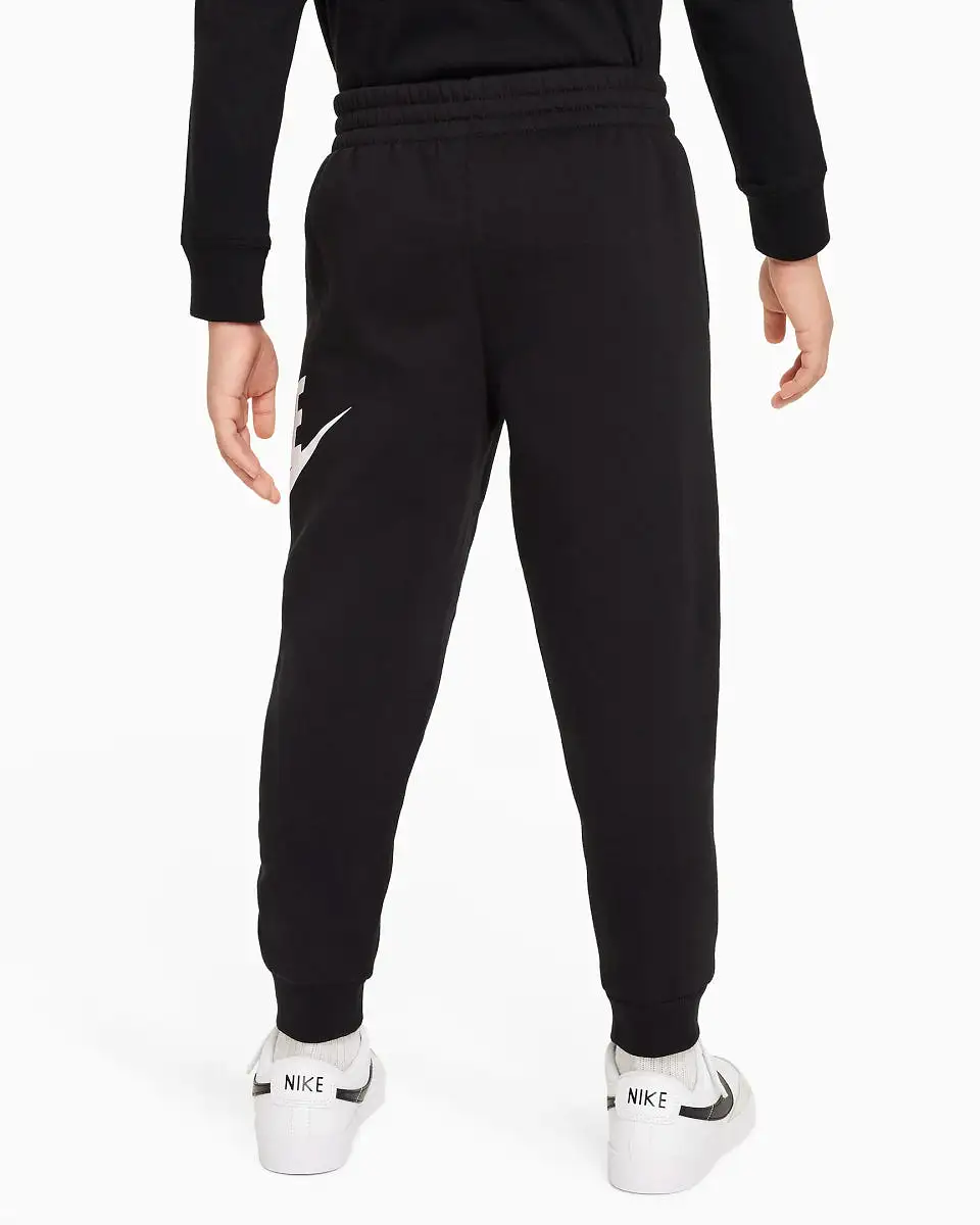 NIKE JUNIOR NSW HBR BLACK TRACKPANTS