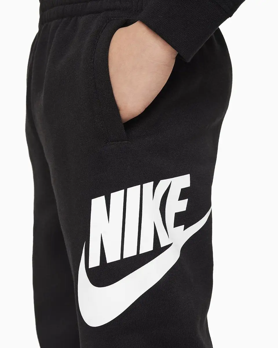 NIKE JUNIOR NSW HBR BLACK TRACKPANTS