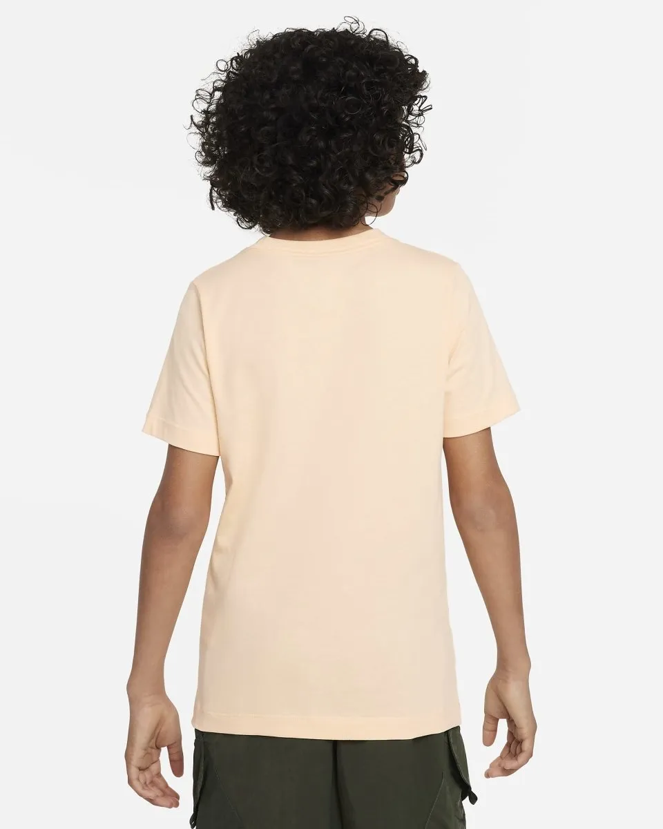 NIKE JUNIOR SPORTSWEAR TEE - PEACH