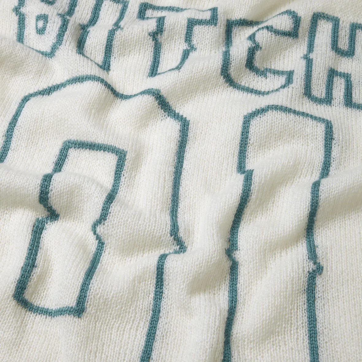 No.1 Bitch Knitted Sweater