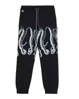 Pantalone Uomo Octopus Censored Outline Sweatpant Nero